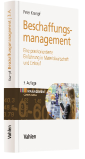 Cover: Beschaffungsmanagement: Eine praxisorientierte Einführung in Materialwirtschaft und Einkauf